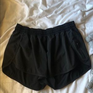 Black lululemon shorts